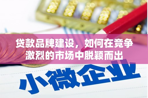 抚远贷款品牌建设，如何在竞争激烈的市场中脱颖而出