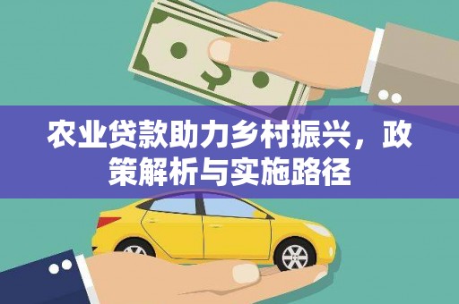 银川农业贷款助力乡村振兴，政策解析与实施路径