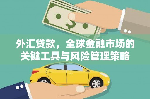 南安外汇贷款，全球金融市场的关键工具与风险管理策略