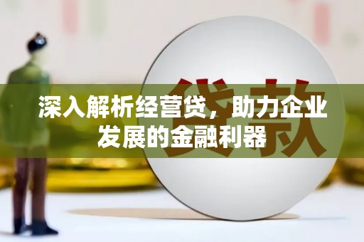 新晃深入解析经营贷，助力企业发展的金融利器