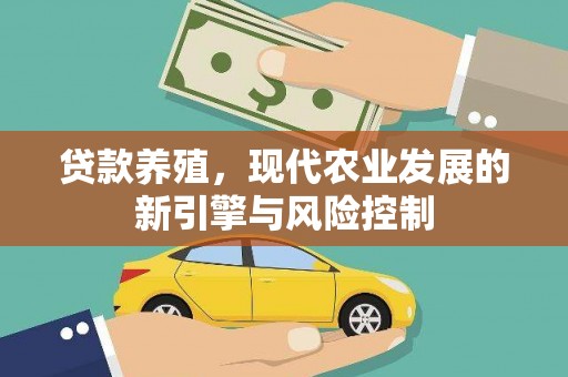贾汪贷款养殖，现代农业发展的新引擎与风险控制