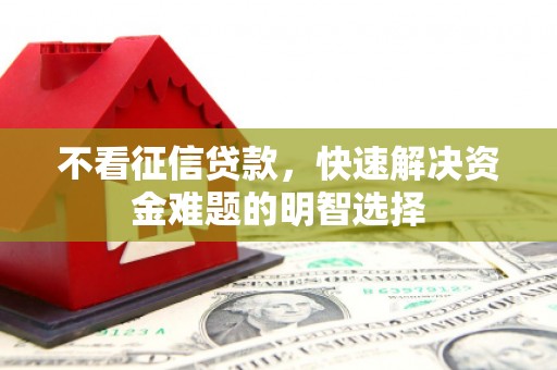 凤泉不看征信贷款，快速解决资金难题的明智选择