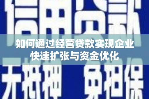 岳塘如何通过经营贷款实现企业快速扩张与资金优化