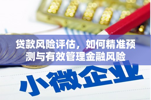 凉山贷款风险评估，如何精准预测与有效管理金融风险
