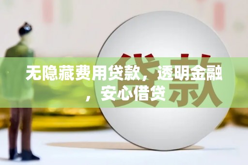 济源无隐藏费用贷款，透明金融，安心借贷