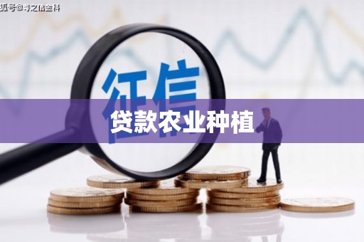 绥滨贷款农业种植