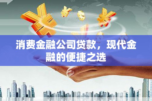西吉消费金融公司贷款，现代金融的便捷之选