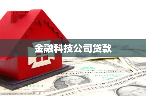蓟县金融科技公司贷款