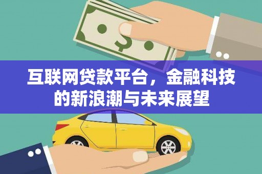 湖口互联网贷款平台，金融科技的新浪潮与未来展望