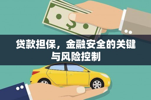 南陵贷款担保，金融安全的关键与风险控制