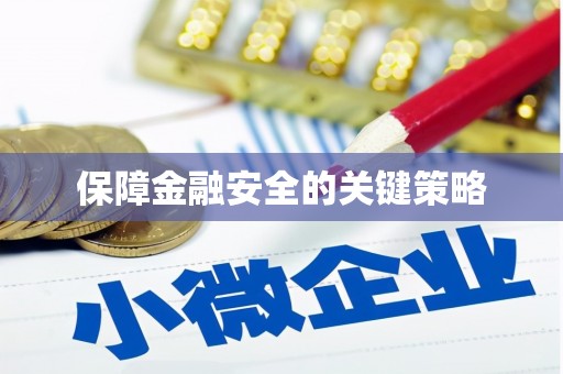 特克斯保障金融安全的关键策略