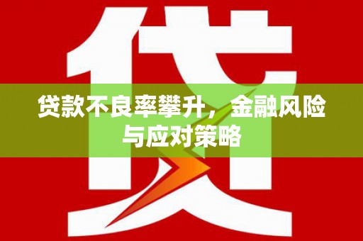 钦北贷款不良率攀升，金融风险与应对策略